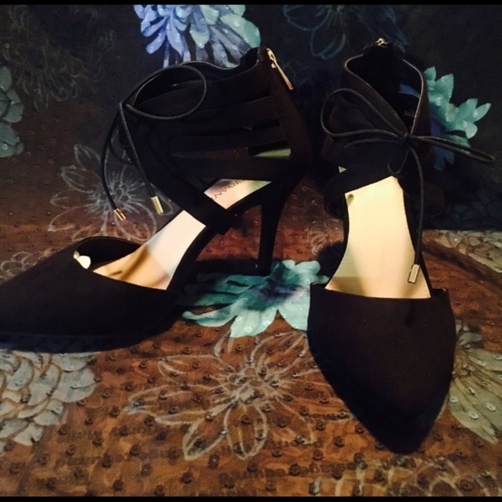 Lane Bryant Black Heels